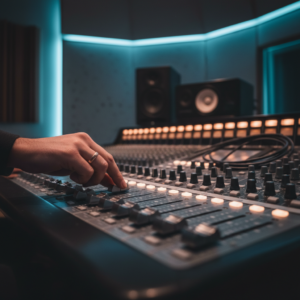 mixing quietly for clarity and dynamics